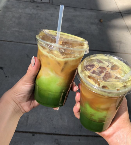 Dirty Matcha dengan Perpaduan Matcha dan Espresso yang Unik